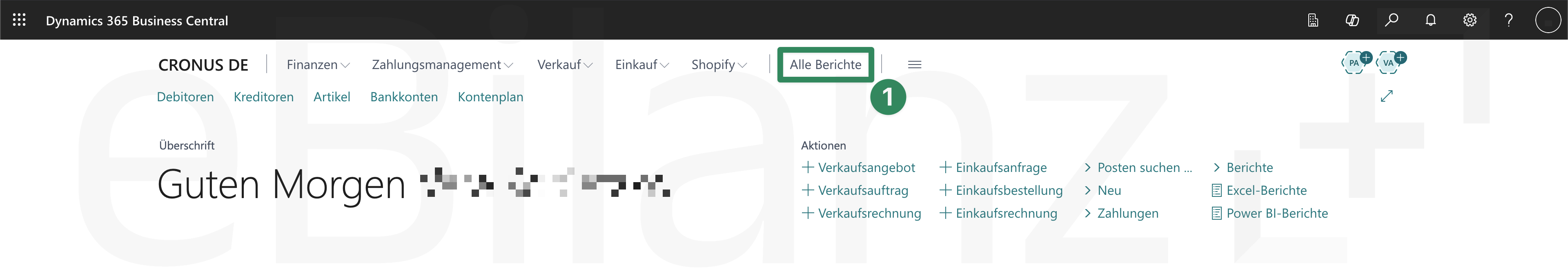 microsoft-dynamics-365-business-central-alle-berichte-oeffnen