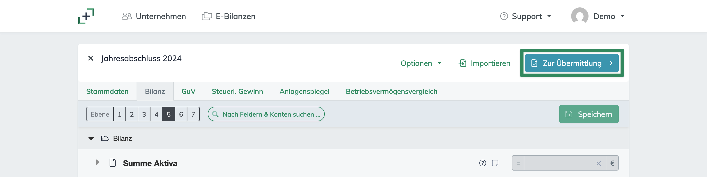 E-Bilanz in eBilanz+ durch ELSTER validieren.png