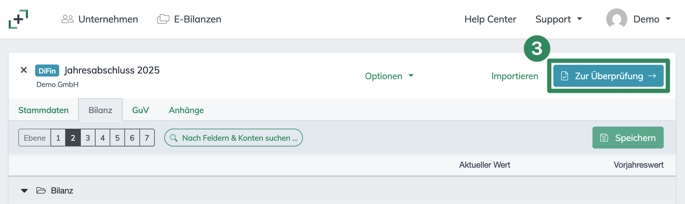 Digitalen Finanzbericht prüfen und an das Kreditinstitut übermitteln.png
