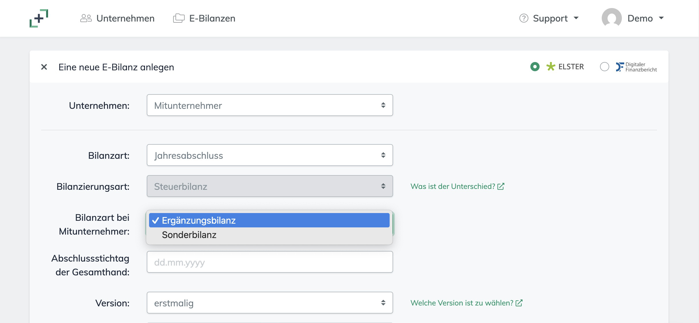 Sonder- oder Ergänzungsbilanz