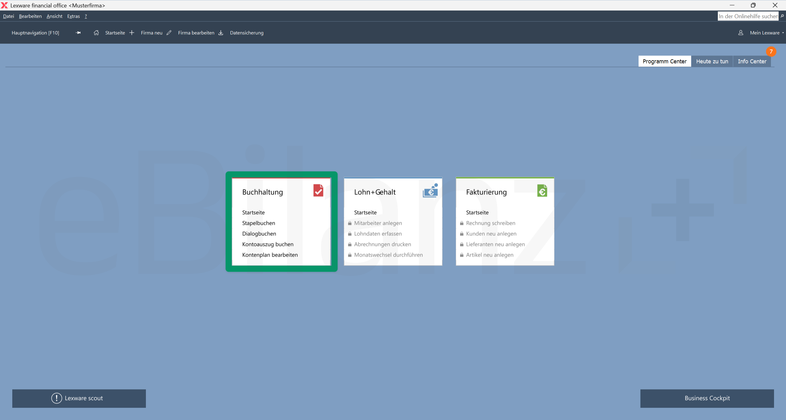lexware-financial-office-buchhaltung-modul-oeffnen