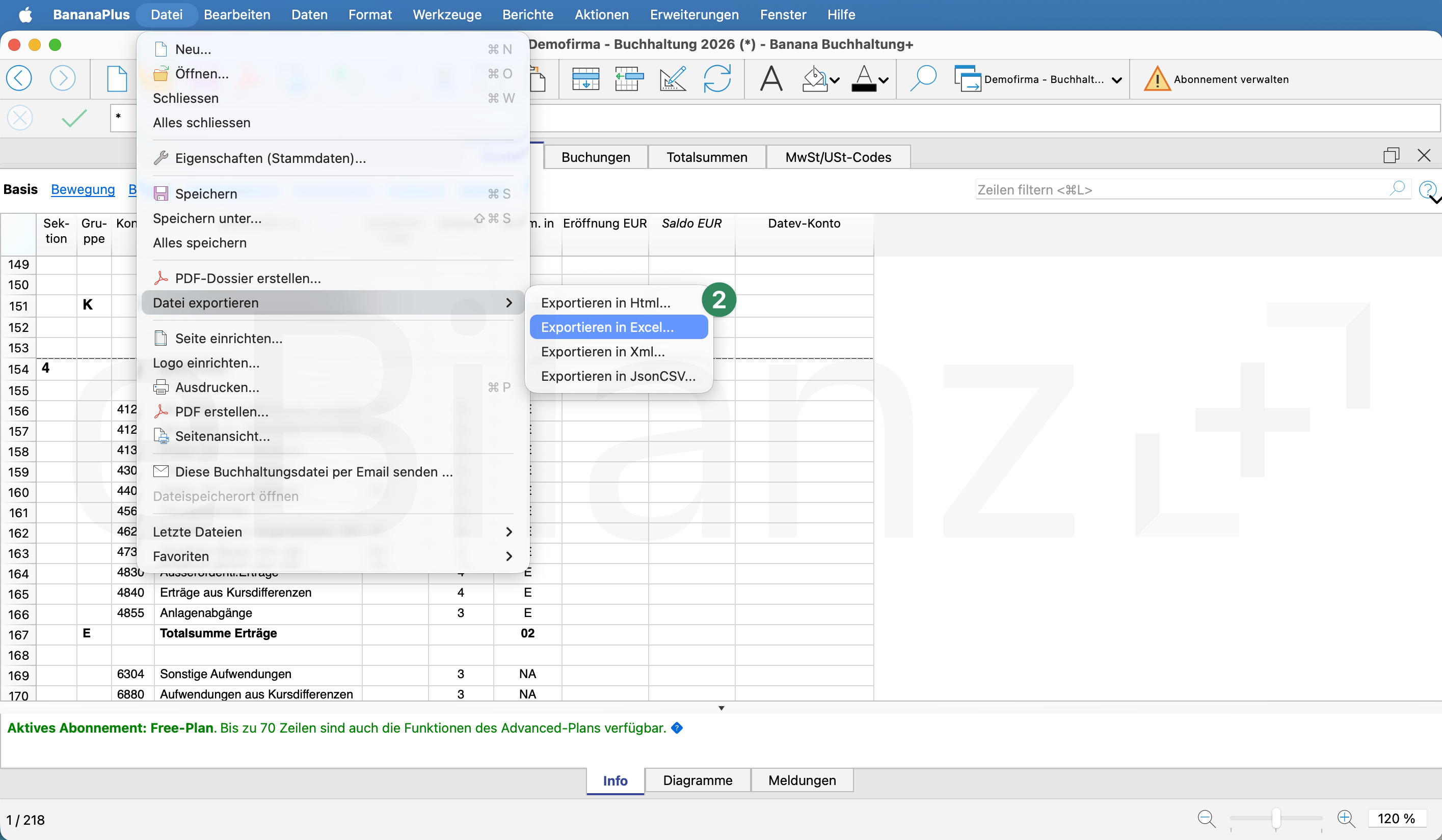 banana-datei-exportieren-excel-auswaehlen